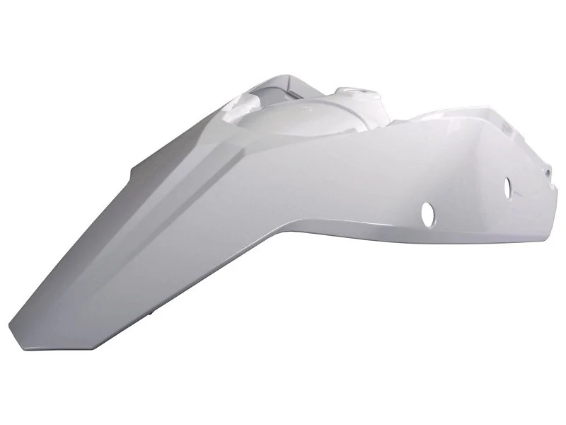 Guarda-lamas Traseiro e Tampas Laterais POLISPORT HUSABERG TE 125 12, TE 250/300 11-12 Branco