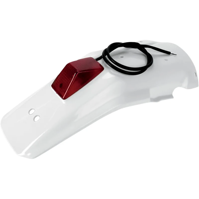 Guarda-lamas Traseiro UFO HONDA XR 600R 88-99 Branco c/luz