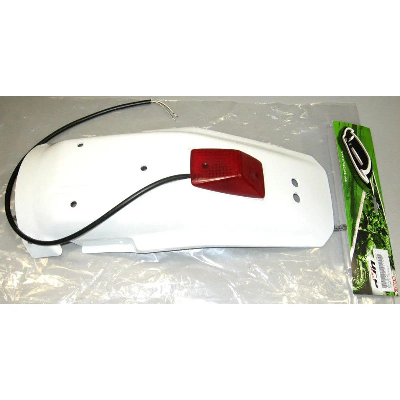 Guarda-lamas Traseiro UFO HONDA XR 600R 88-99 Branco c/luz
