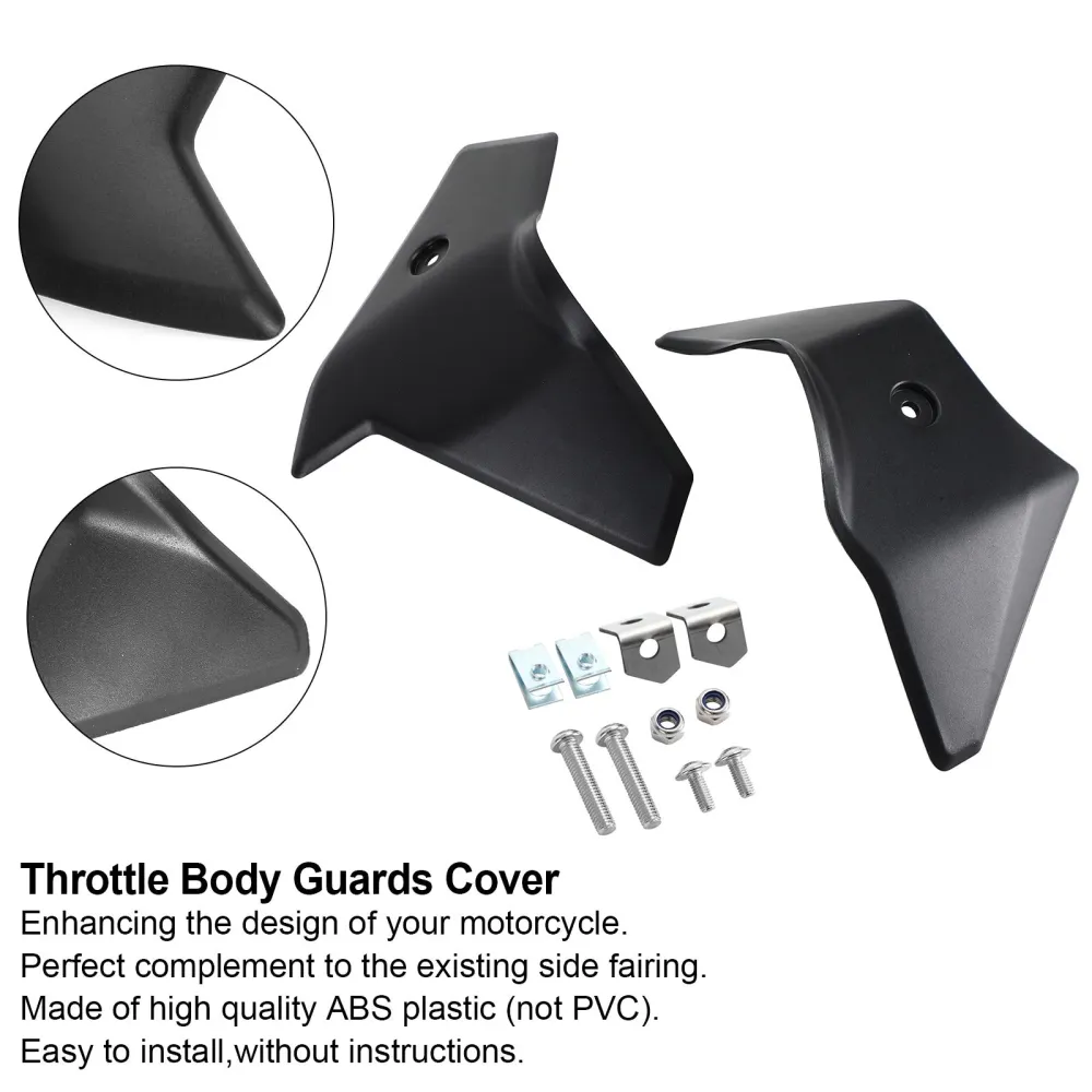 Os guardas do corpo do acelerador cobrem o protetor para BMW R1250GS R1200GS 2017-2021 Black Generic