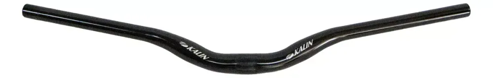 Guidão ço Mtb 198 31,8 x 680mm Preto Altura 25mm Kalin voador