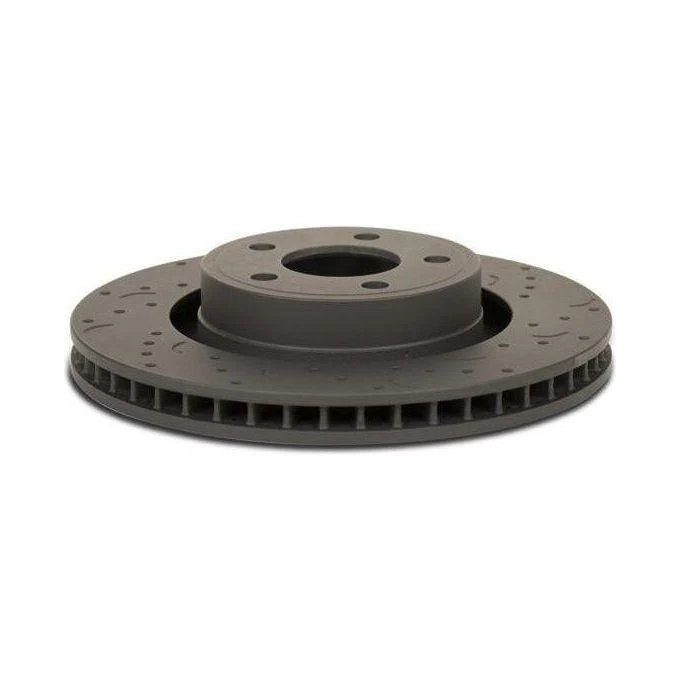 Hawk Talon 2013 Ford Mustang Base Drilled and Slotted Rear Brake Rotor Set