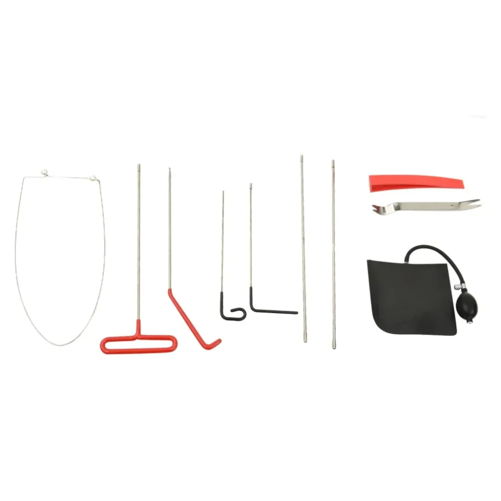 HKH Kit de Ferramentas para Abertura de Portas de Carros - Universal - 11 Peças