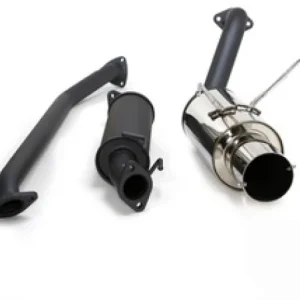 HKS 02-03 Acura RSX S Hi Power Exhaust w/ Silencer (SUS304 NO COATING)