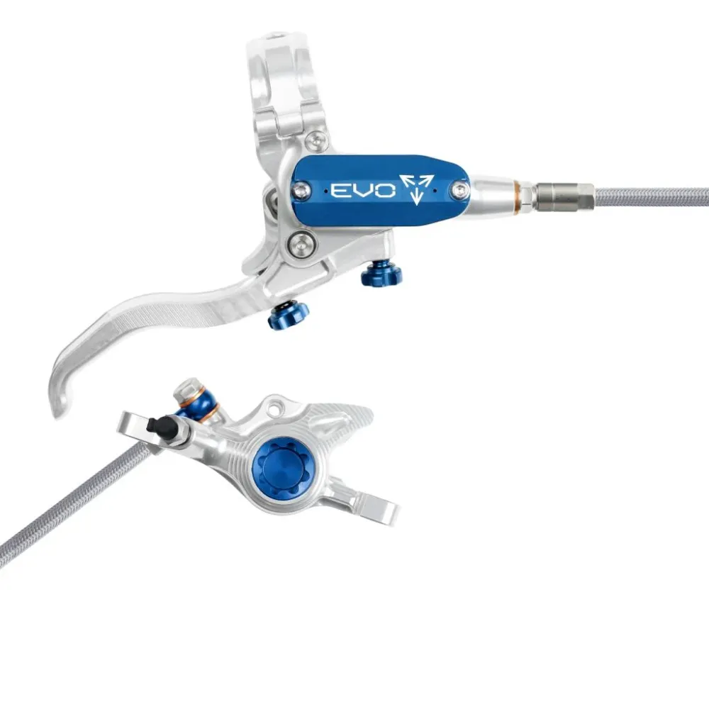 HOPE TECH 4 EVO X2 PM Aviation Travão Traseiro Prata/Azul