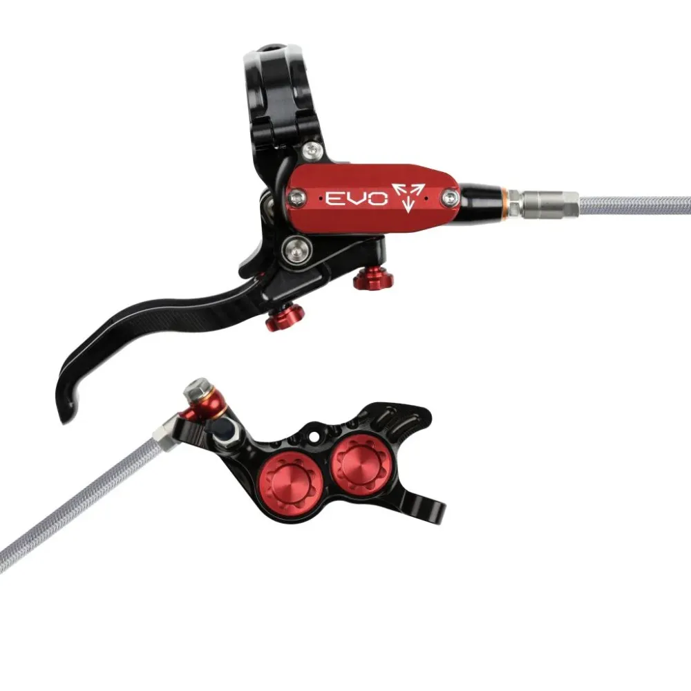 HOPE TECH 4 EVO GR4 Aviation Travão traseiro preto/vermelho