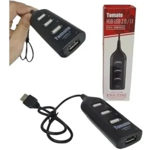 Hub Usb 2.0 Tomate Extensor De Usb Notebook/Computador 480Mb