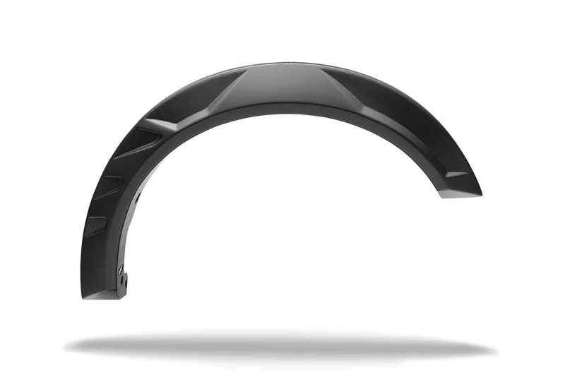 Husky Liners 19-24 RAM 1500 Excl. Rebel/TRX DRT Style Fender Flares (Smooth) 4pc - Blk