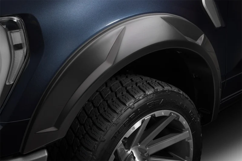Husky Liners 19-24 RAM 1500 Excl. Rebel/TRX DRT Style Fender Flares (Smooth) 4pc - Blk