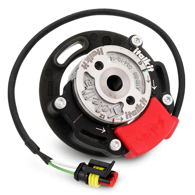 Ignição rotor Minarelli AM6 dupla curva Italkit