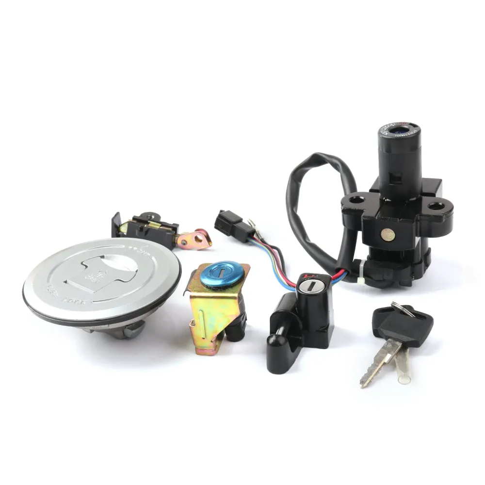 Ignition Switch Bloqueio de tampa de gás combustível Chave para Honda XRV750 Africa Twin 1993-2000 genérico