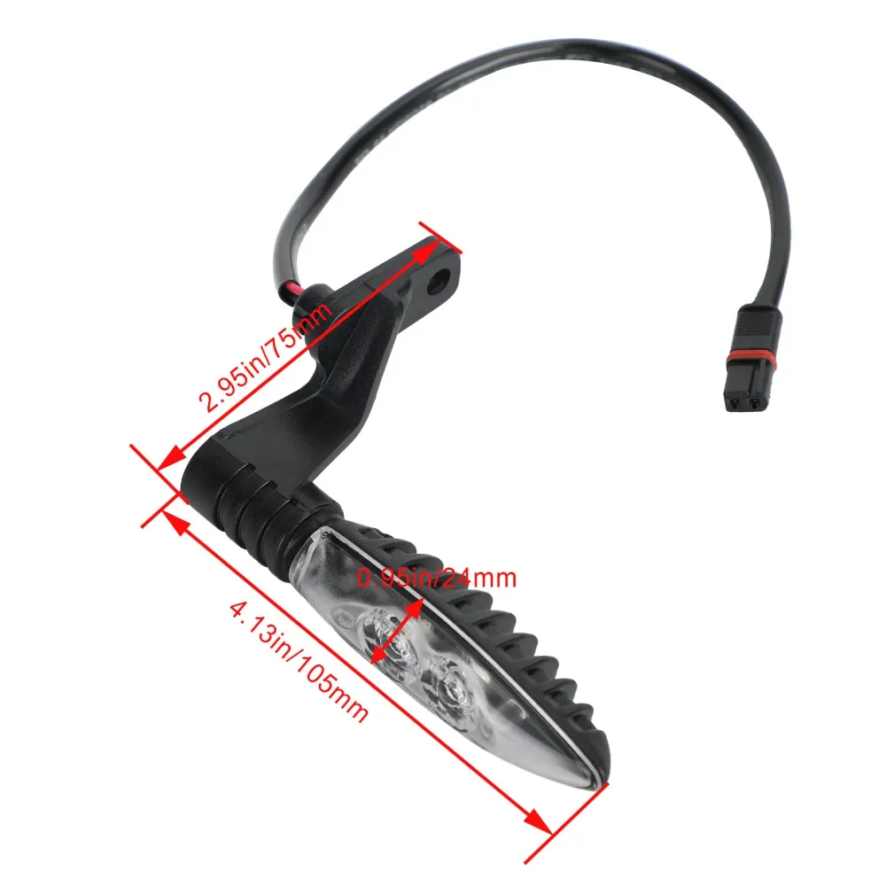 Indicador de luzes do sinal de volta do LED traseiro 12V para BMW C 600 Sport 2012-2015