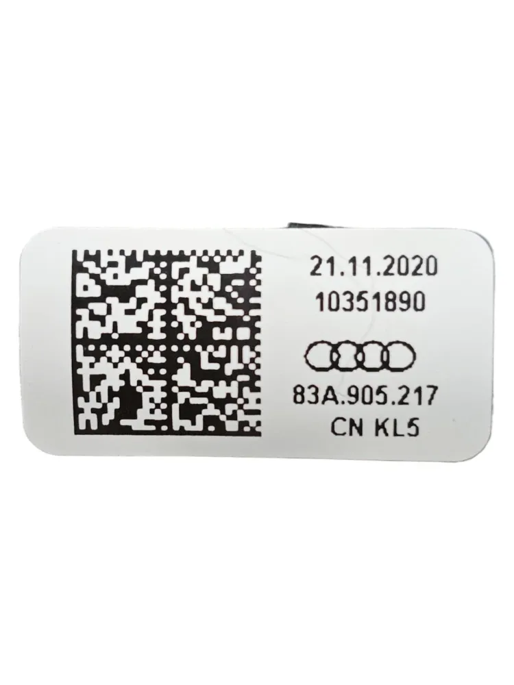 Iniciar e parar Audi Q3 F3 Button Button: 83A905217 (2018->)