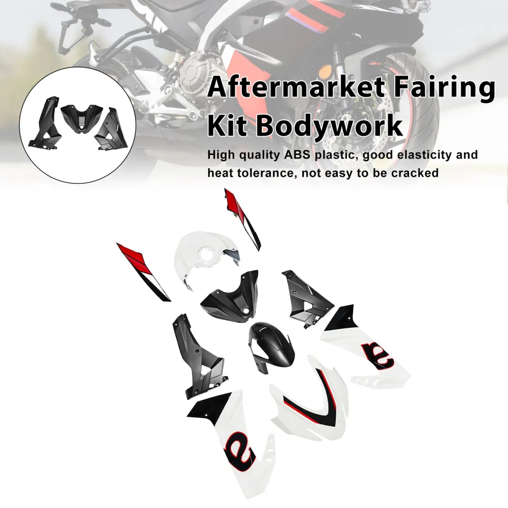 Injeção ABS Kit de carenagem de plástico de plástico para Aprilia RS457 2024-2025 06#