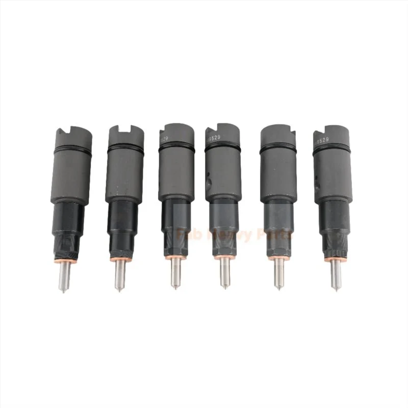 Injetor de combustível 6 PCS 3948529 0432191426 se encaixa para motor Cummins ISC 8.3L