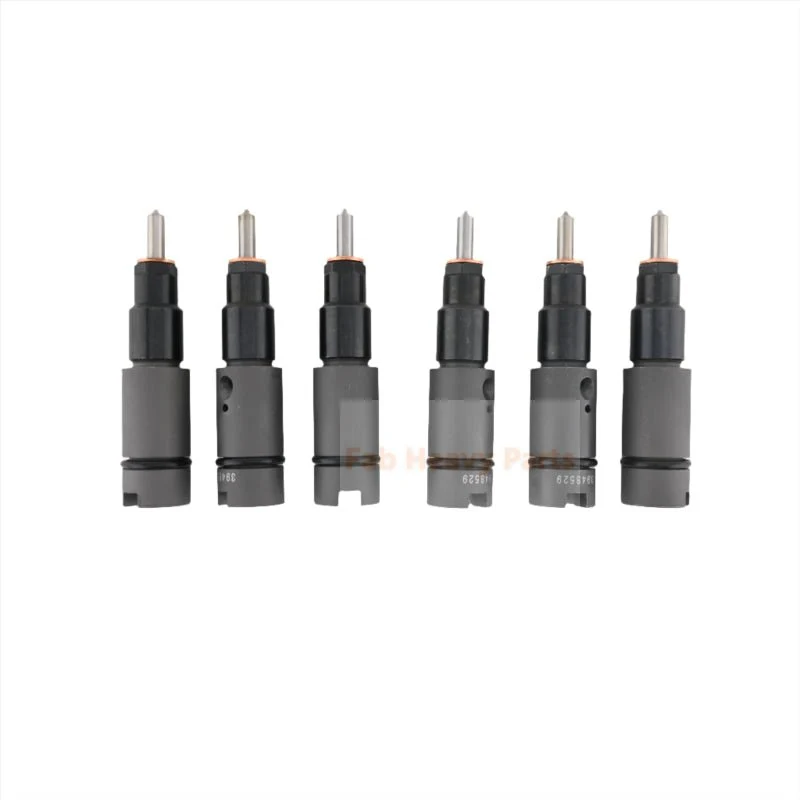Injetor de combustível 6 PCS 3948529 0432191426 se encaixa para motor Cummins ISC 8.3L