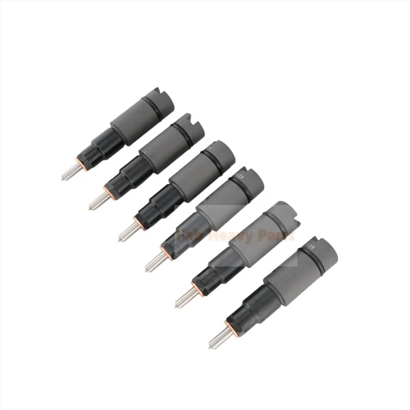 Injetor de combustível 6 PCS 3948529 0432191426 se encaixa para motor Cummins ISC 8.3L