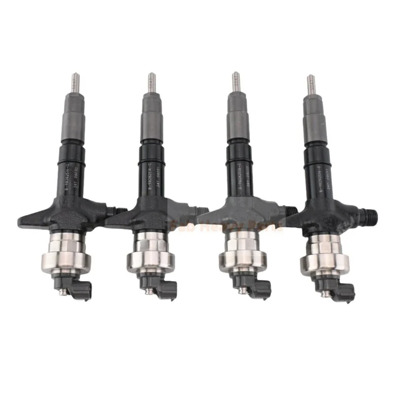 Injetor de combustível 4 PCS 8-98282514-0 295050-2160 se encaixa para motor Isuzu 4JJ1 6WG1 6WF1