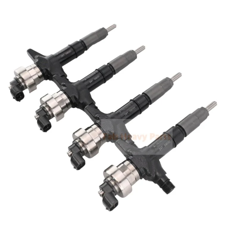 Injetor de combustível 4 PCS 8-98282514-0 295050-2160 se encaixa para motor Isuzu 4JJ1 6WG1 6WF1