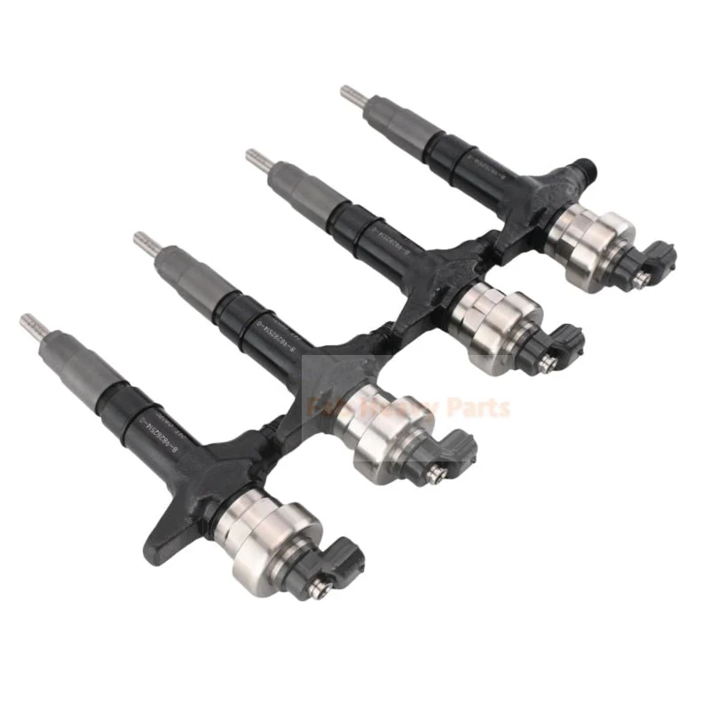 Injetor de combustível 4 PCS 8-98282514-0 295050-2160 se encaixa para motor Isuzu 4JJ1 6WG1 6WF1