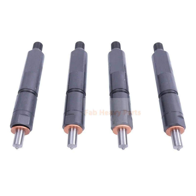Injetor de combustível de 4 peças 17/109600 se encaixa para carregador JCB de motor Perkins 411 411B 412 412S 416 416B