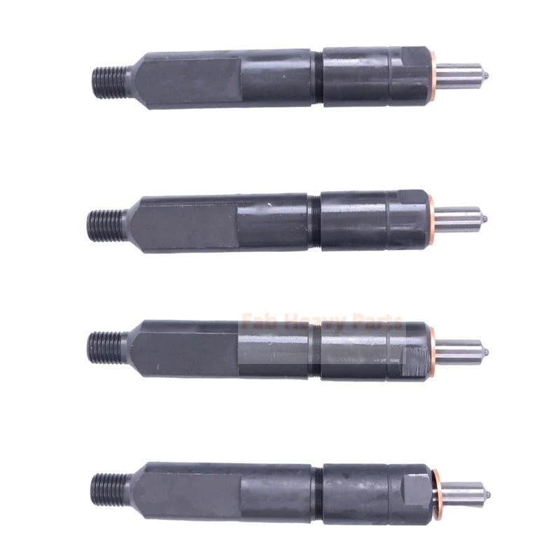 Injetor de combustível de 4 peças 17/109600 se encaixa para carregador JCB de motor Perkins 411 411B 412 412S 416 416B