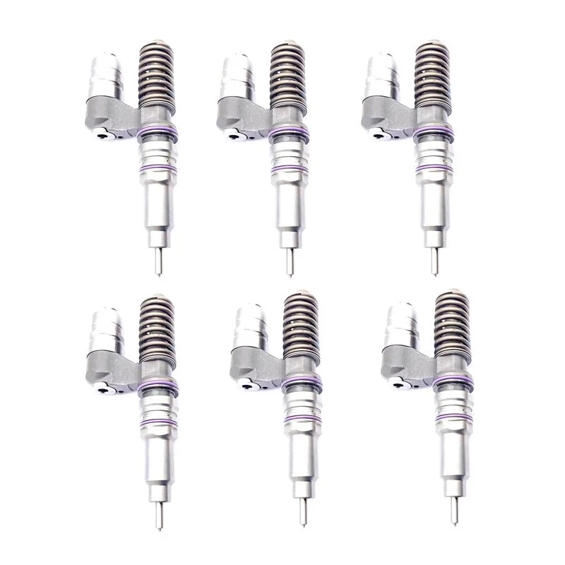 Injetor de combustível de 6 peças 21160093 0414702025, adequado para motor Volvo Penta TAD 1240 TAD 1241 TAD 1242