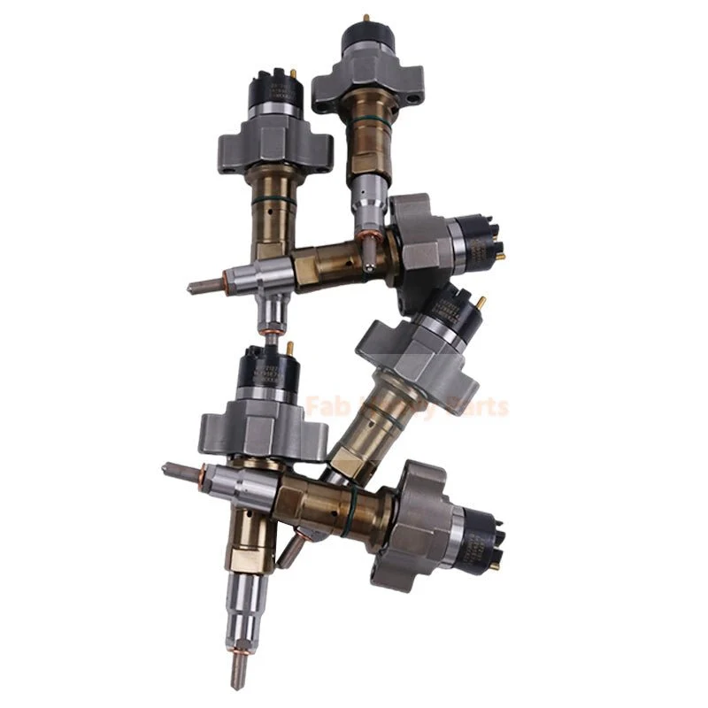 Injetor de combustível de 6 peças, 2872127 4984332 4954927, adequado para motor Cummins 6C8.3 QSL8.3 ISC8.9 ISL8.9