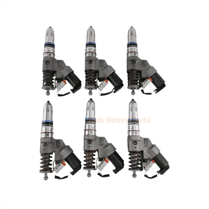 Injetor de combustível de 6 peças 3411752 3087557 3084589 se encaixa para motor Cummins M11 ISM