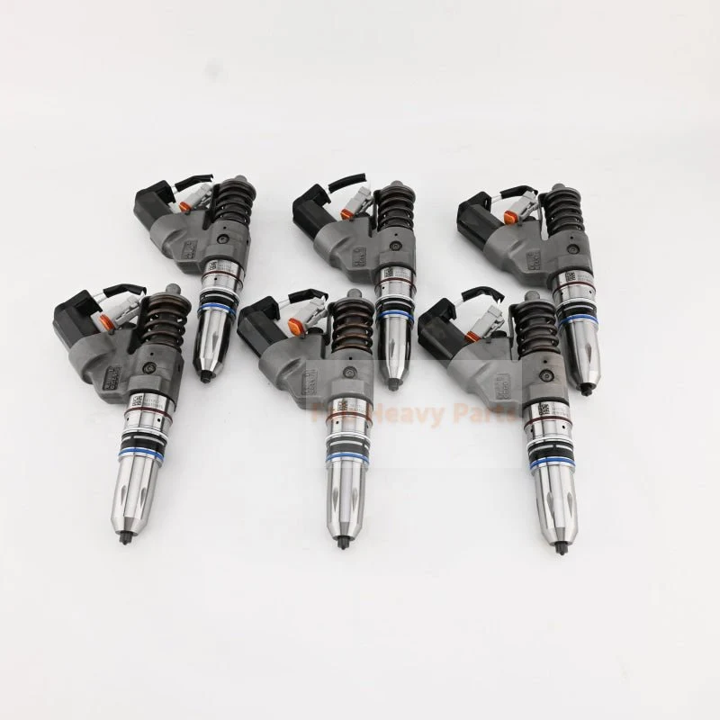 Injetor de combustível de 6 peças 3411752 3087557 3084589 se encaixa para motor Cummins M11 ISM