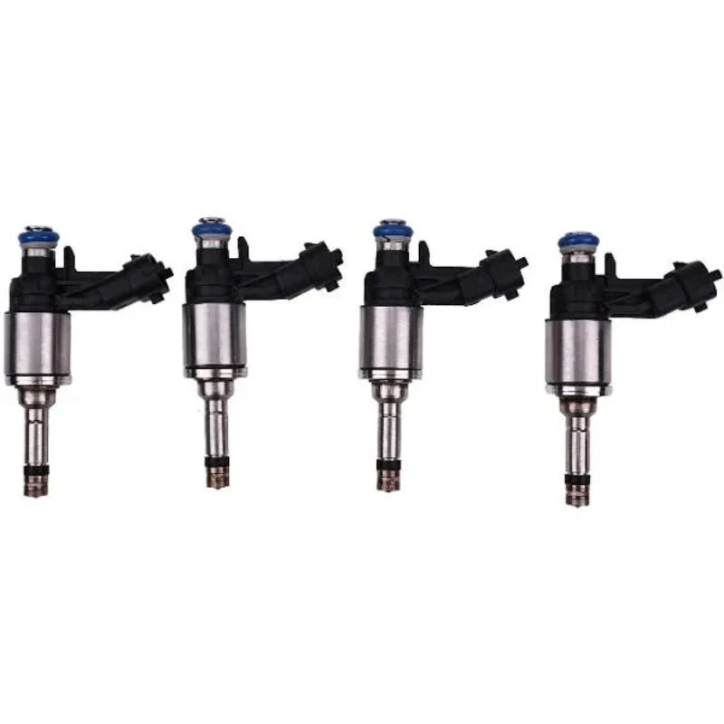 Injetor de combustível de 4 peças 353102B120, adequado para Hyundai Accent Veloster Tucson Sonata Kia Rio Soul, adequado p...