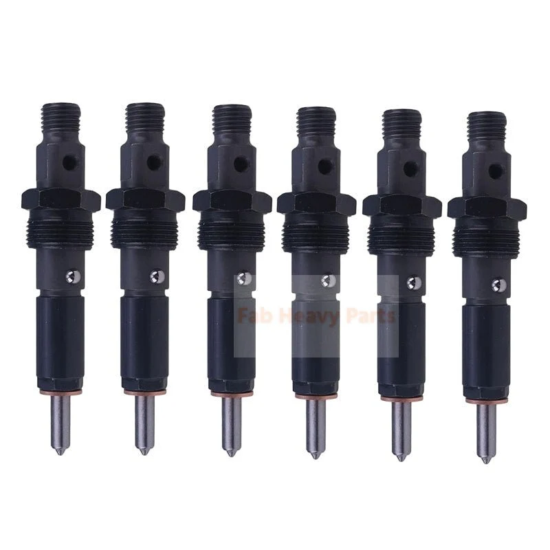 Injetor de combustível de 4 peças 3975713 37185 se encaixa para Cummins Engine 4B3.9 Tier 2 G-Drive