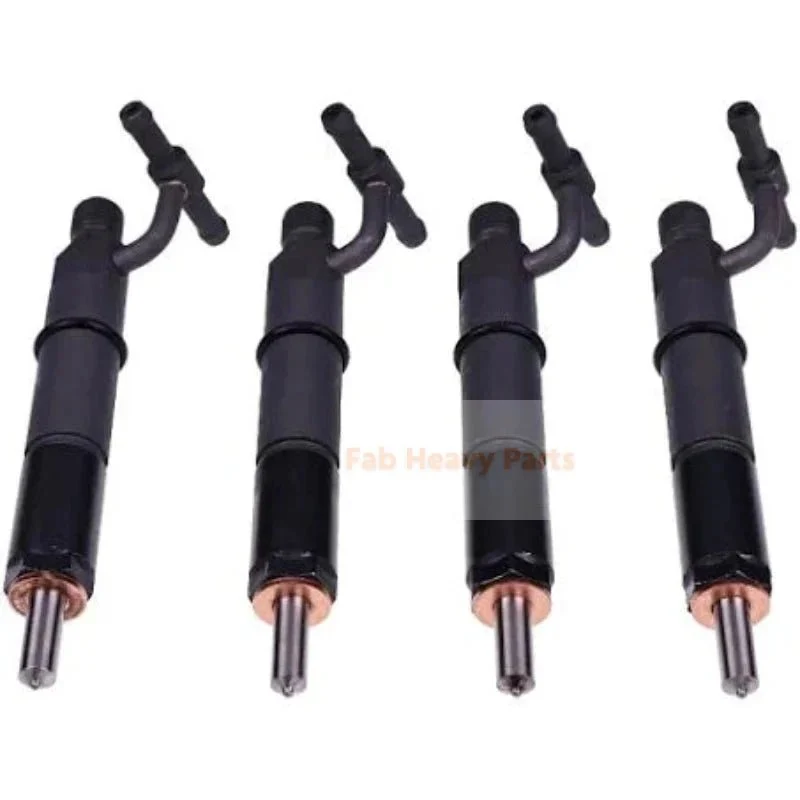 Injetor de combustível de 4 peças 6204-11-3101 se encaixa para motor Komatsu 4D95LE-2D 4D95LE-2A 4D95LE-2B escavadeira PC60-7