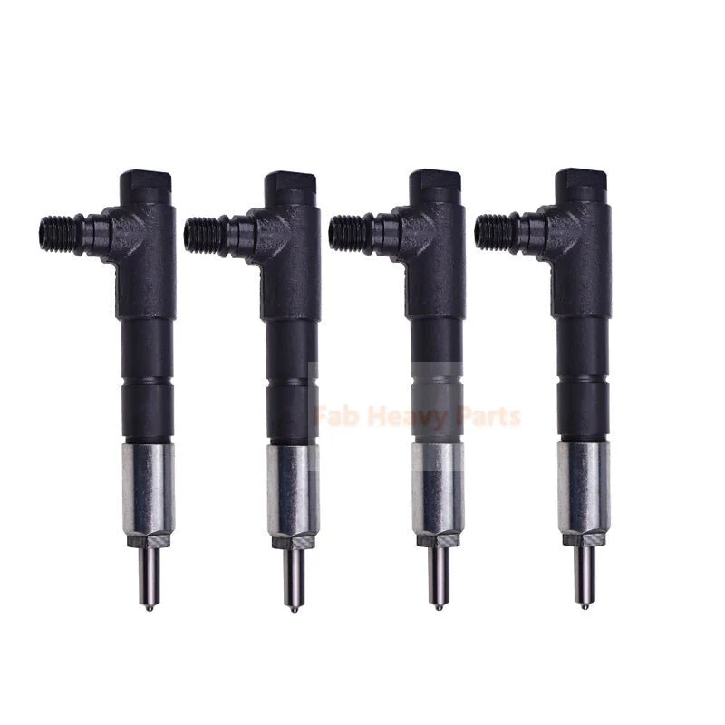 Injetor de combustível de 4 peças, 6680776 6685854, adequado para motor Kubota V3300, substituição pós-venda para carregad...
