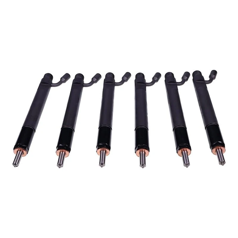 Injetor de combustível de 6 peças 6743-11-3320 se encaixa para motor Komatsu SAA6D114E-2A SAA6D114E-2CC escavadeira PC300-...