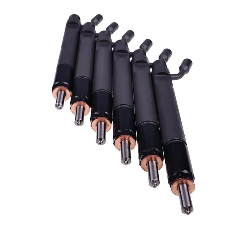 Injetor de combustível de 6 peças 6743-11-3320 se encaixa para motor Komatsu SAA6D114E-2A SAA6D114E-2CC escavadeira PC300-...