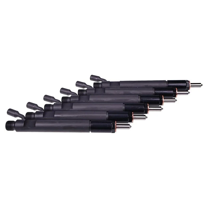 Injetor de combustível de 6 peças 6743-11-3320 se encaixa para motor Komatsu SAA6D114E-2A SAA6D114E-2CC escavadeira PC300-...