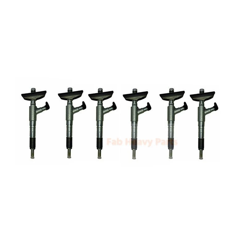 Injetor de combustível de 6 peças 9430612545 1153002746 1-15300274-6 se encaixa para motor Isuzu 6BG1TC