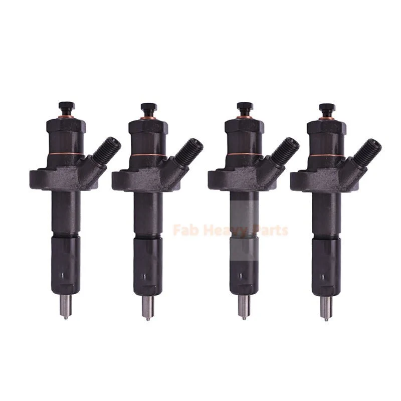 Injetor de combustível de 4 peças, adequado para motor ford new holland bsd442 bsd444 bsd666 bsd666t trator 5110 5610