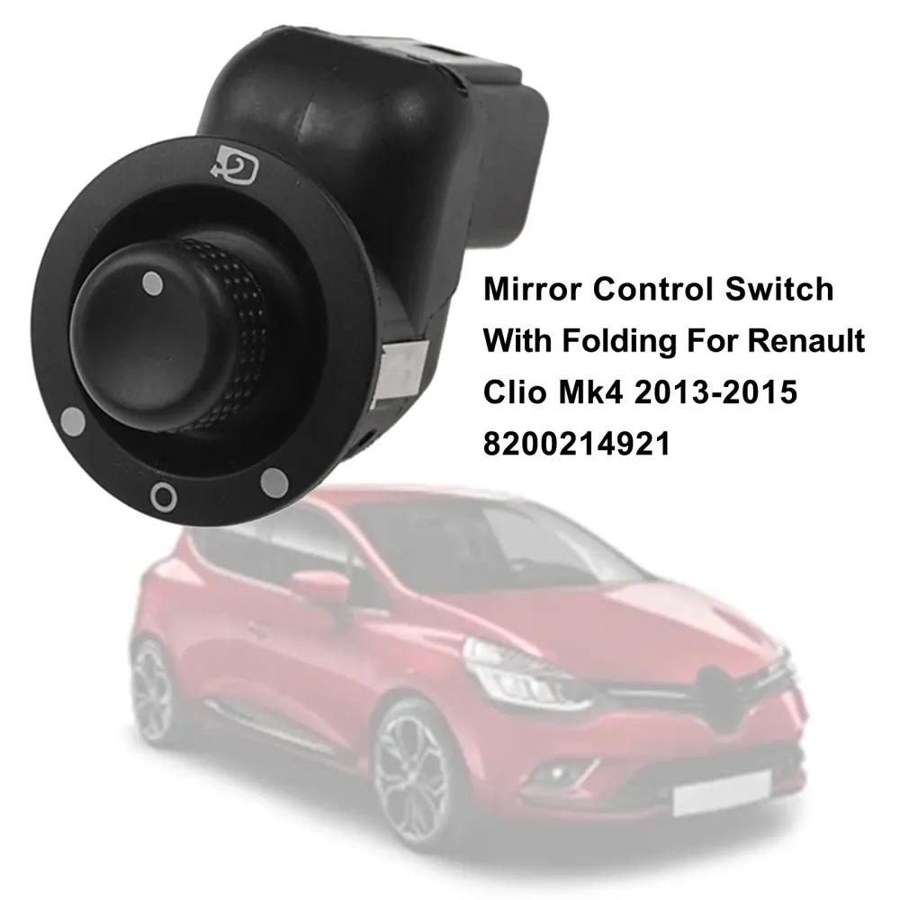 Interruptor de controle de espelho Renault Clio Mk4 com dobrar 8200214921