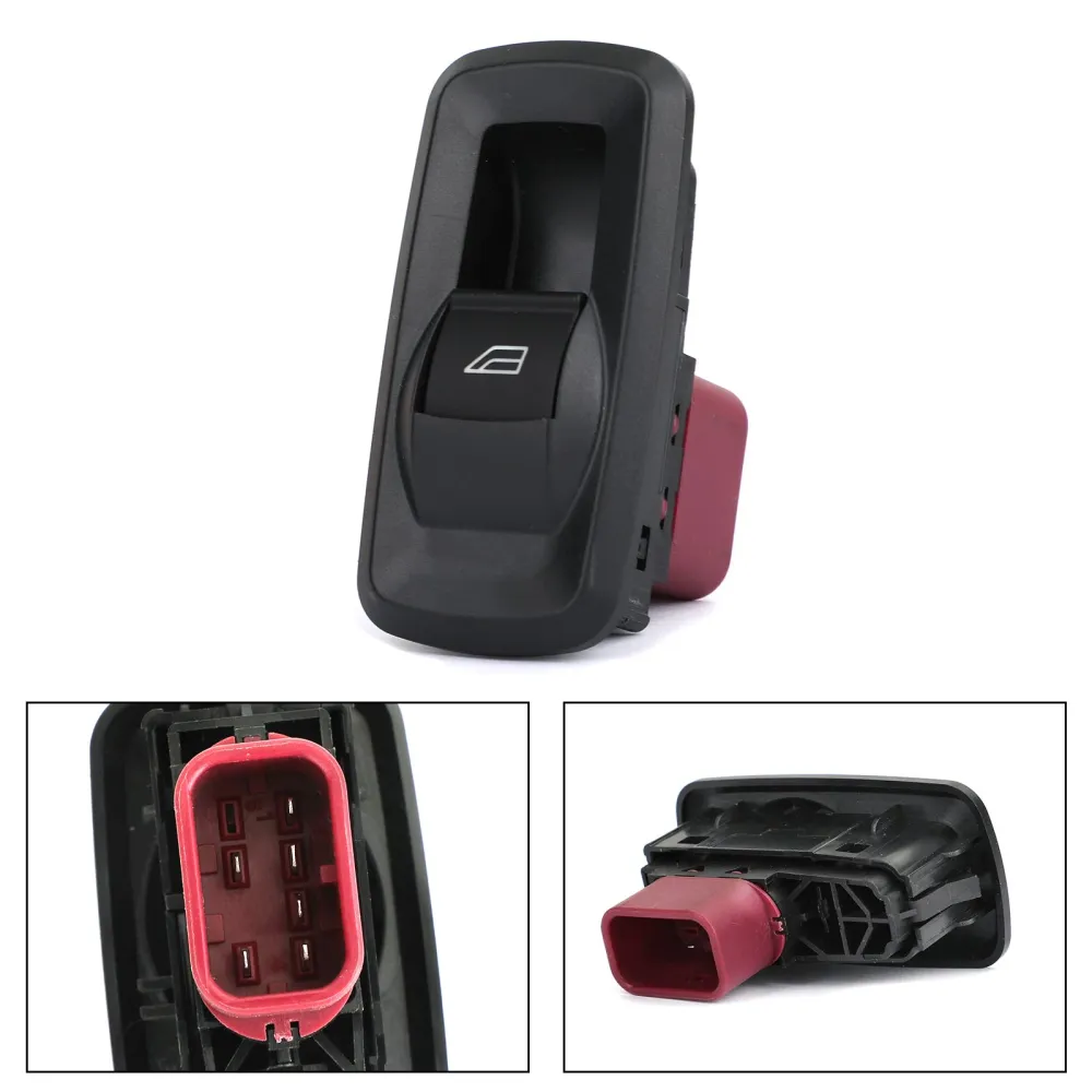 Interruptor de controle de janela elétrica 6p Fits para Ford Fiesta VI 1.25 1.4 1.6 TDCI 2008-on Generic