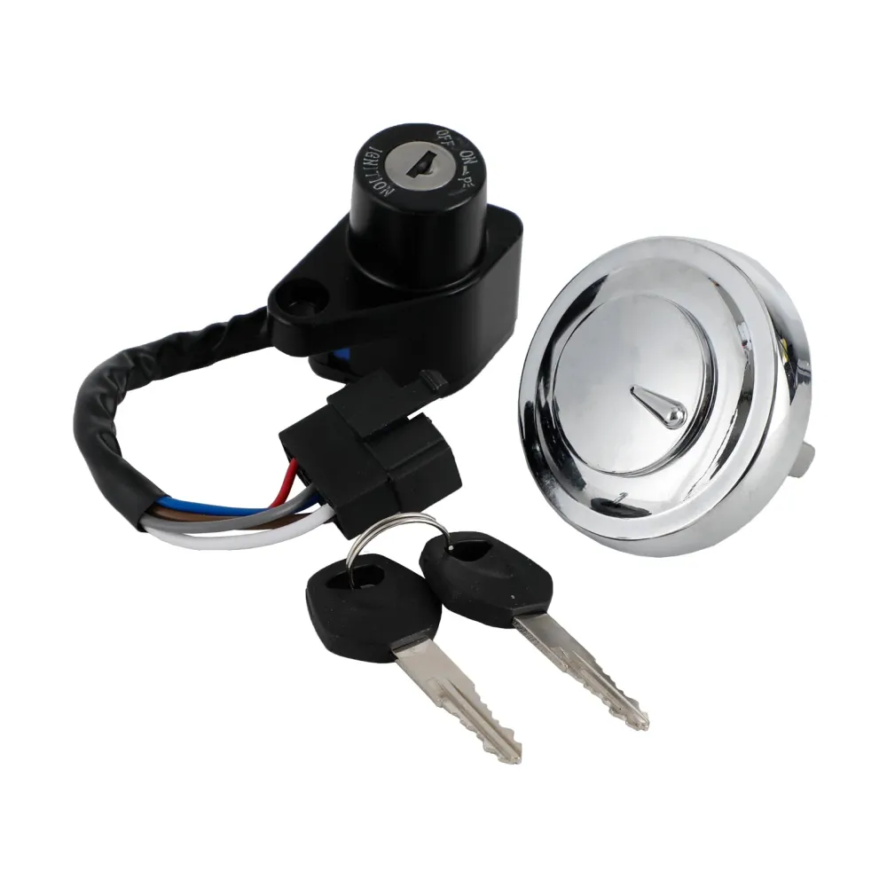 Interruptor de ignição Kawasaki VN900 Vulcan 900 Custom/Classic LT 2006-2022 & Tampa do tanque de combustível
