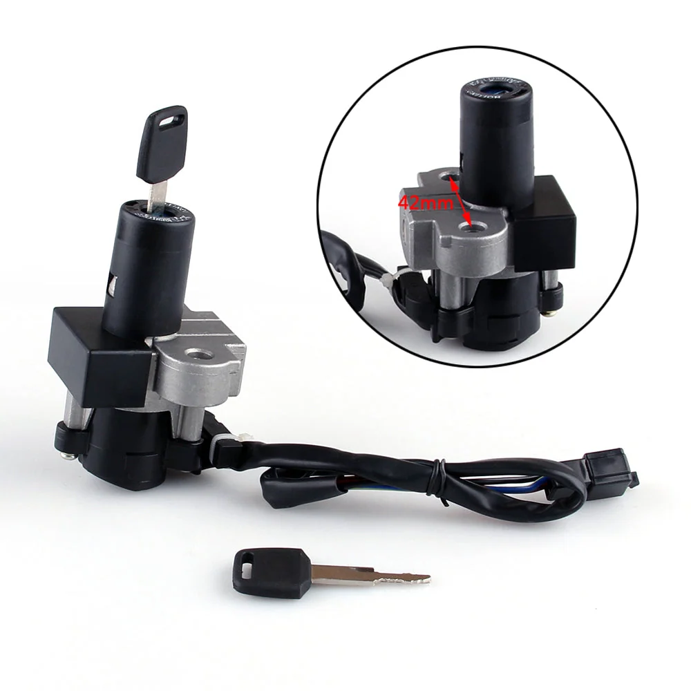 Interruptor de ignição Trepa de gás combustível Bloqueio de assento ajuste para Honda Fireblade CBR900RR CBR919RR 1992-199...