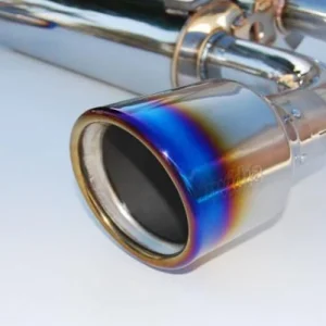 Invidia 03-05 Infiniti FX35/45 Gemini Rolled Titanium Tip Cat-back Exhaust