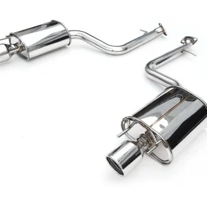 Invidia 12-13 Honda Civic Si K24 Coupe Q300 Rolled Stainless Steel Tip Cat-back Exhaust