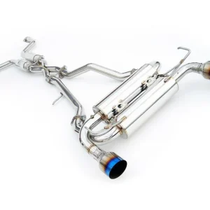 Invidia 07+ Infiniti G37 Coupe Gemini Rolled Titanium Tip Cat-back Exhaust