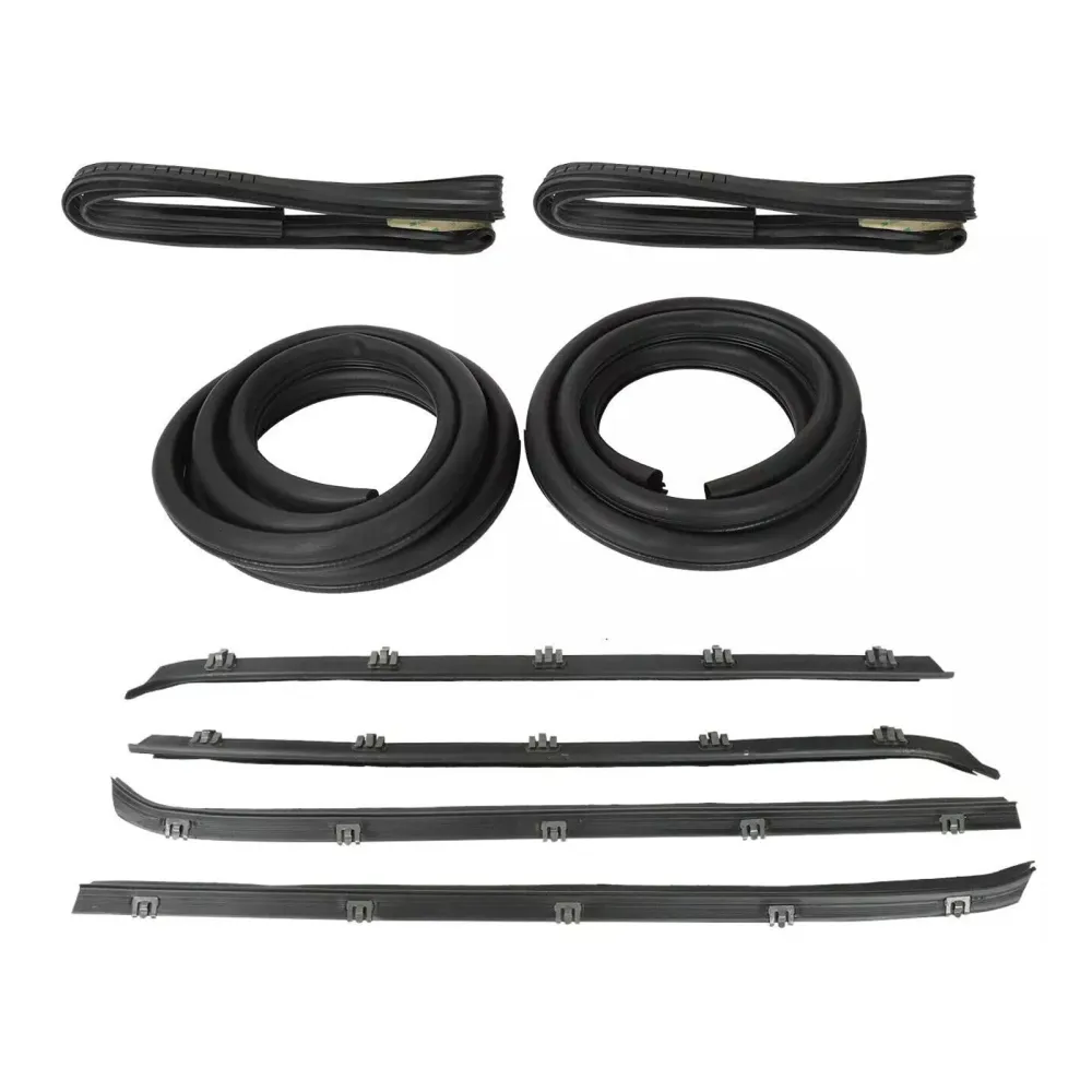 Janela da porta Weatherstrip Seds Set Kit para Chevy GMC C10 K10 1982-1991