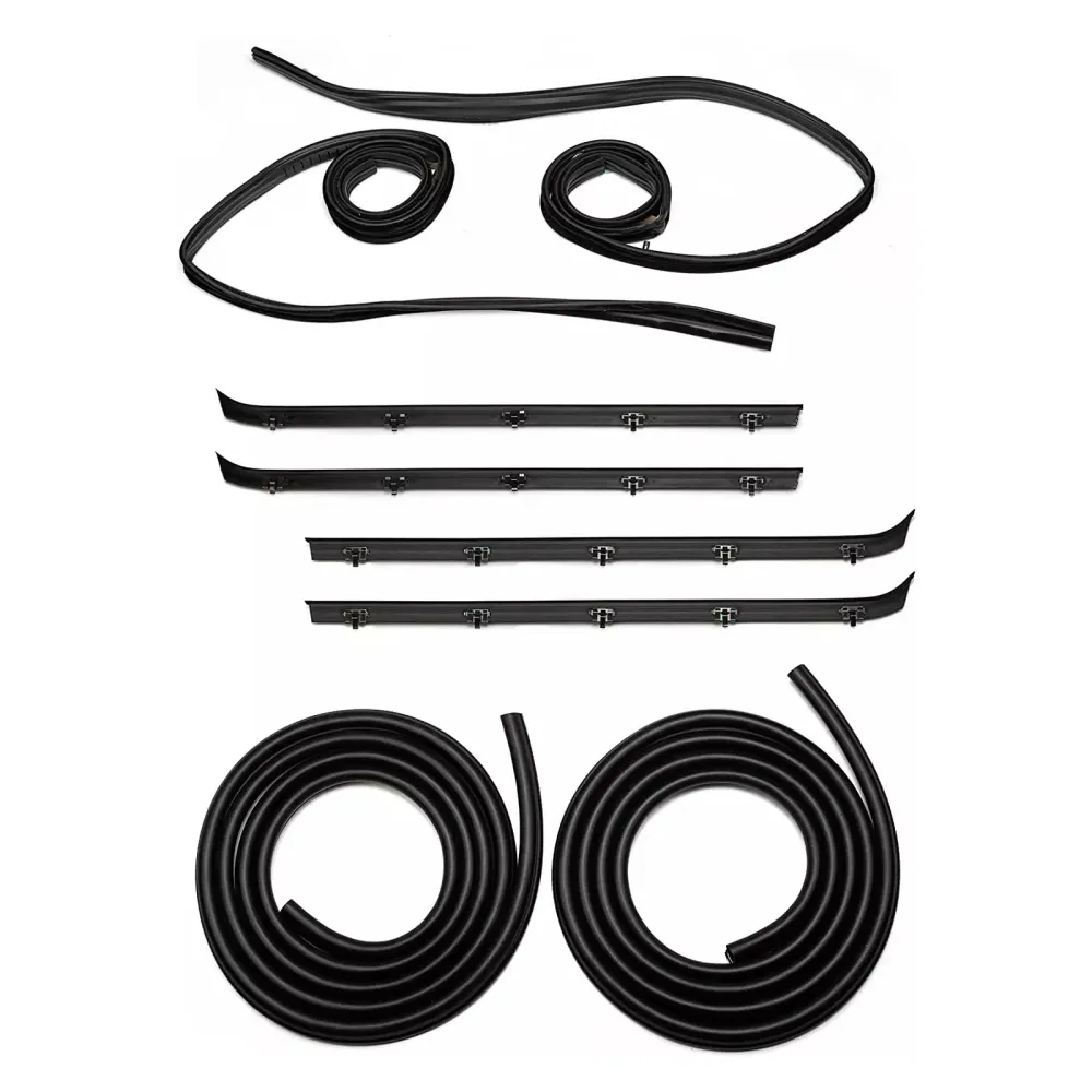 Janela da porta Weatherstrip Seds Set Kit para Chevy GMC C10 K10 1982-1991