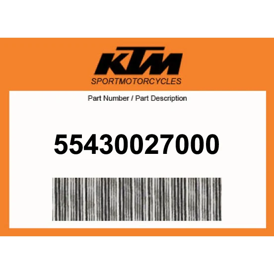 Junta Exterior Tampa Embraiagem Original KTM SX 250 17-22, EXC 250/300 2T 17-23