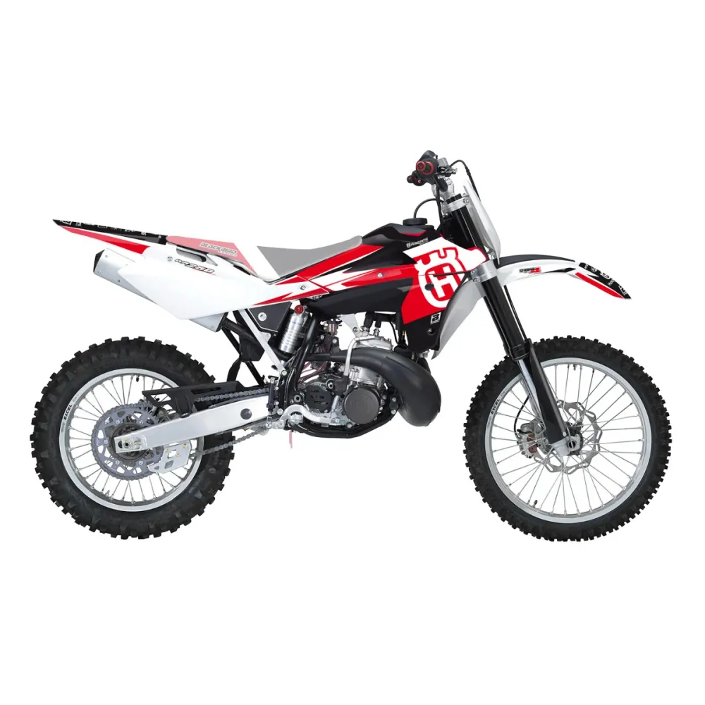 Kit de autocolantes BLACKBIRD DREAM 4 para HUSQVARNA CR125 06-08 WR 06-13